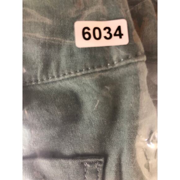 J. Crew Lizzie Pants High Rise Patch Pocket Wide Leg  Pale Spinach NWT 28P - Picture 9 of 9